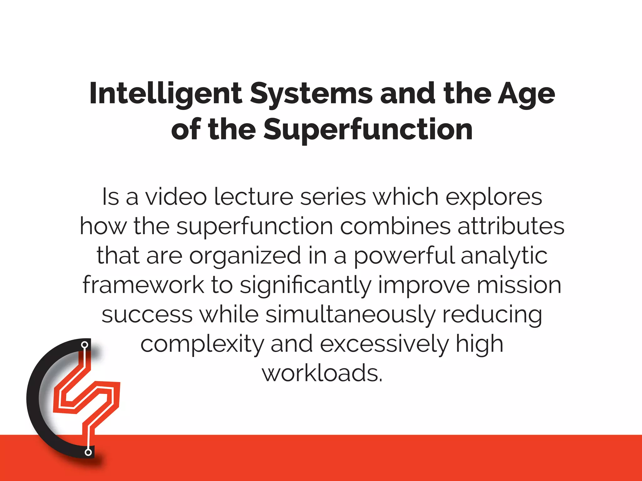 Managing Information in a Complex World