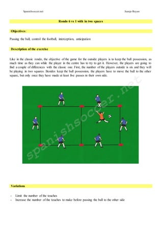 Youth Soccer Drills Spanishsoccer