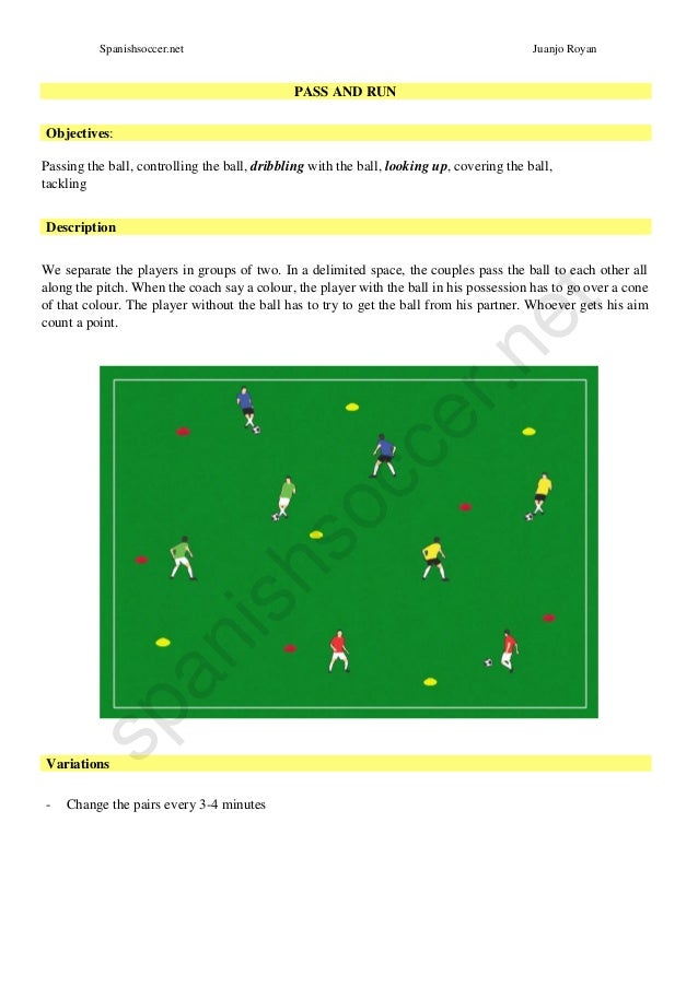 Youth Soccer Drills Spanishsoccer