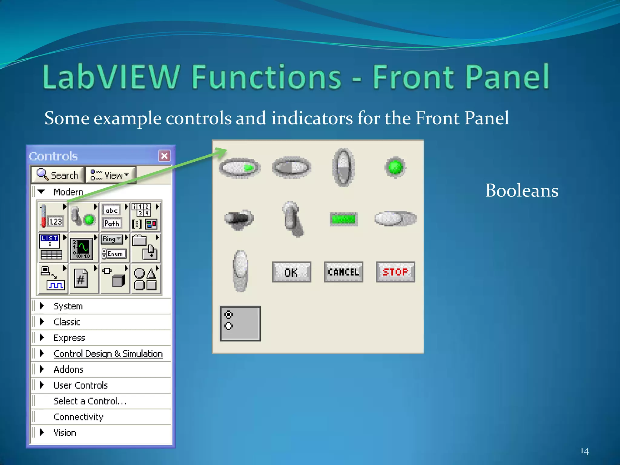 The SoftwareUsed to Make Stuff MoveThis section offers a brief short course on the language LabVIEW9