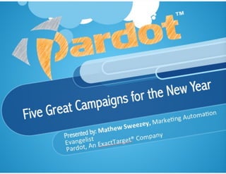 Five Great Campaigns for the New Year