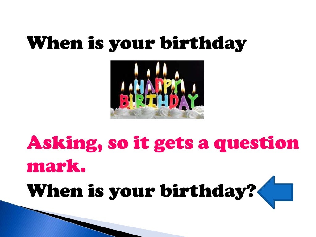 First grade asking sentences ppt