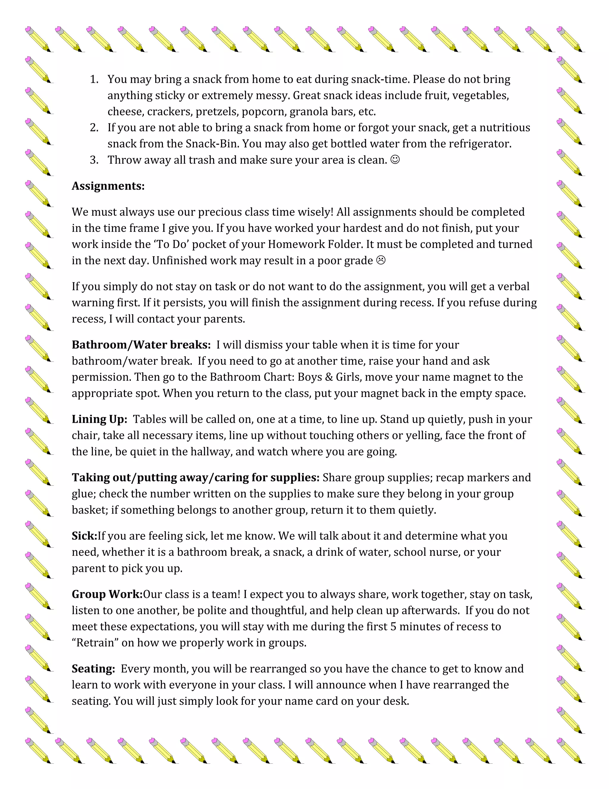 First grade handbook 1 | PDF