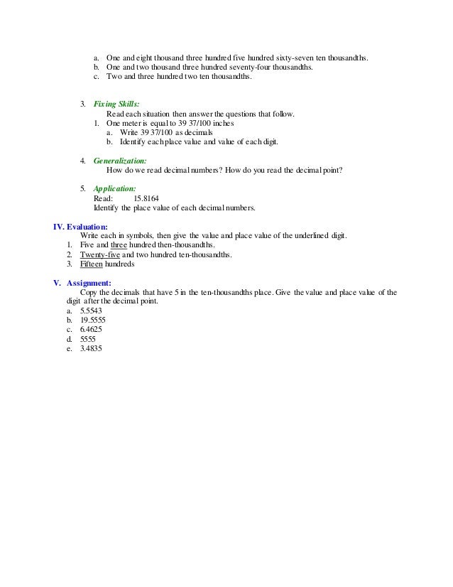 first grading mathematics vi 4 ten thousandths in standard form