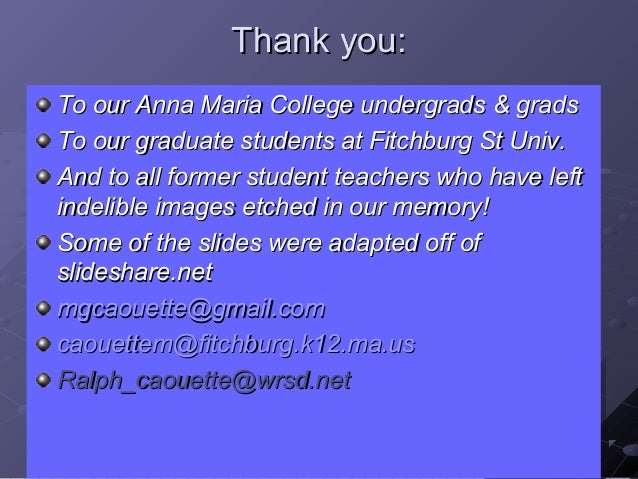 First Impressions Count ppt