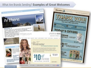 What Are Brands Sending? Examples of Great Welcomes
 