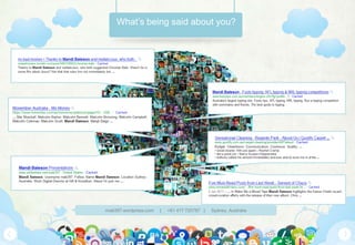 What’s being said about you?