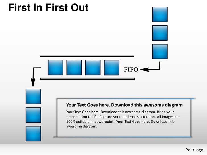 First in first out powerpoint presentation templates