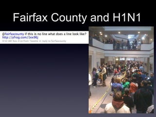 Fairfax County and H1N1 