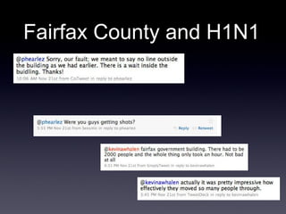 Fairfax County and H1N1 