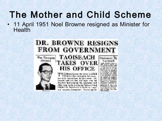 Image result for Noel Browne in 1950 mother and child images