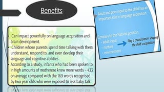 First Language Acquisition Schedule of Children | PPTX