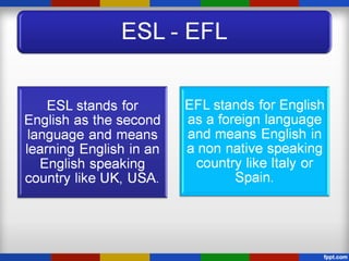 First lang acquisition theoretical framework | PPT