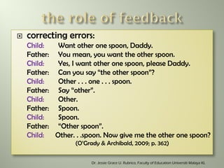 First Language Acquisition | PDF