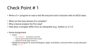 Compiler Construction , basic introduction | PPTX