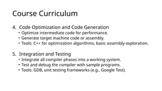 Compiler Construction , basic introduction | PPTX