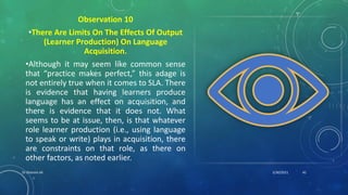 The Nature of Language Learning Theories | PDF