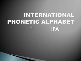 IPA
 