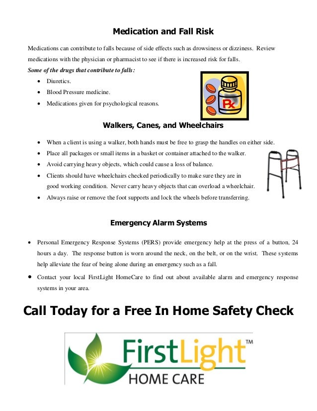 FirstLight HomeCare Fall Prevention