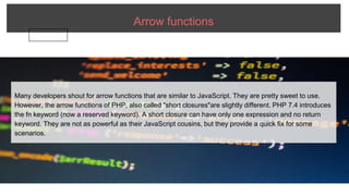 php 7.4 for word press developers | PPT