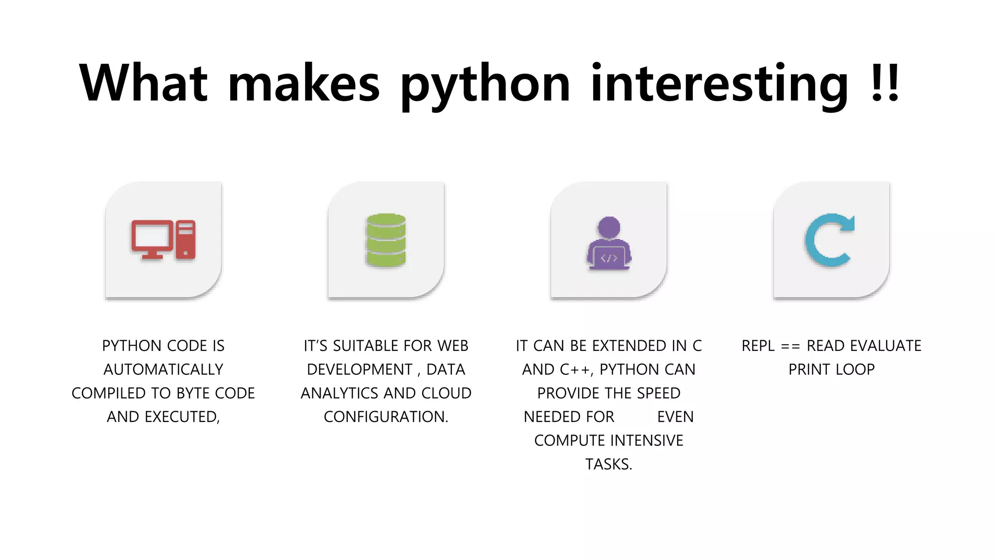 First look on python | PPT