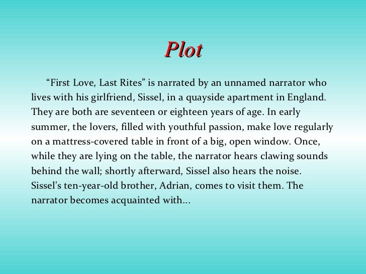 first love last rites Read the first love, last rites movie synopsis, view the movie trailer, get cast and crew information, see movie photos, and more on moviescom. first love last rites Read the first love, last rites movie synopsis, view the movie trailer, get cast and crew information, see movie photos, and more on moviescom.