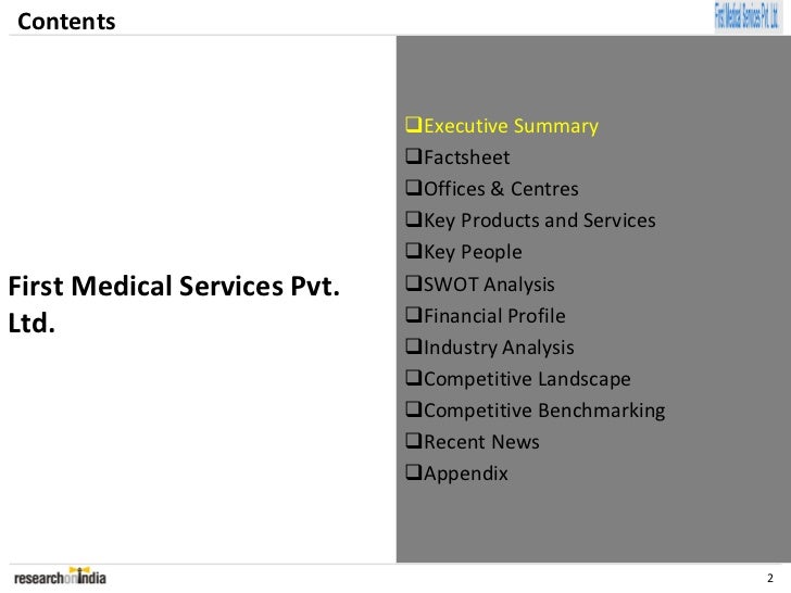 First Medical Services Company Profile