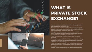 Stock Market For Beginners | PPT