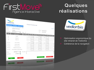 Optimisation ergonomique du site intranet de Vediorbis Cohérence de la navigation 