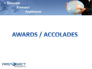 Innovate
Transact
Implement
 