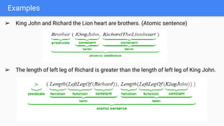 First order logic | PPT