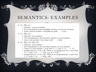 First order predicate logic(fopl) | PPTX