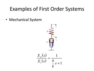 First Order Principles First Order Systems understanding and implement | PPT