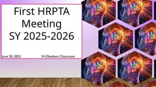 first parent meeting on quarter 1 sy.2025-2026 | PPTX