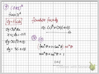 First partial exam – solutions
