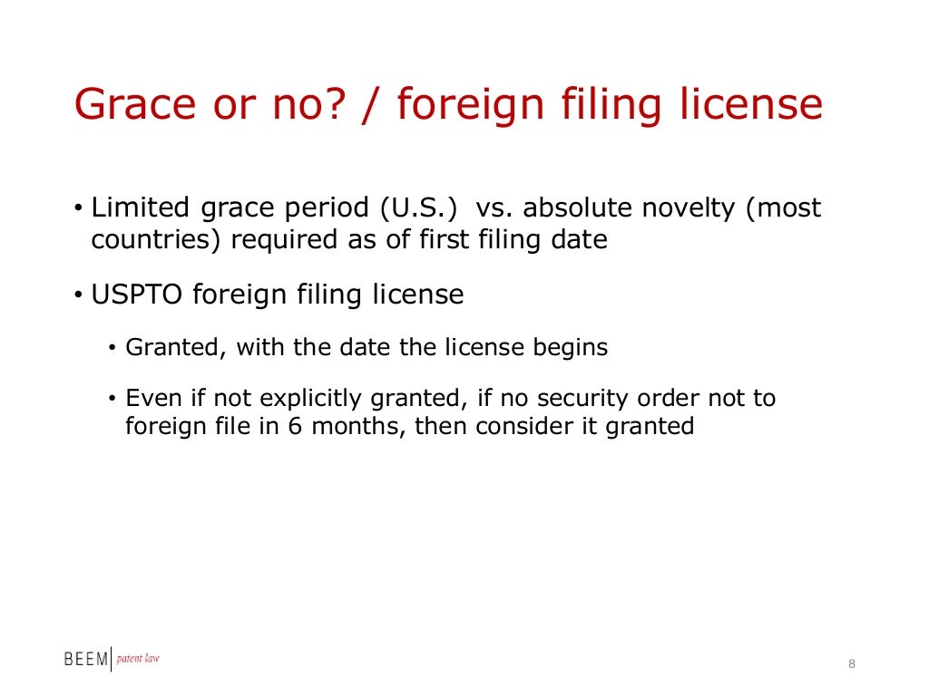 How To Select Country Of First Patent Filing Get Foreign Filing Lice 