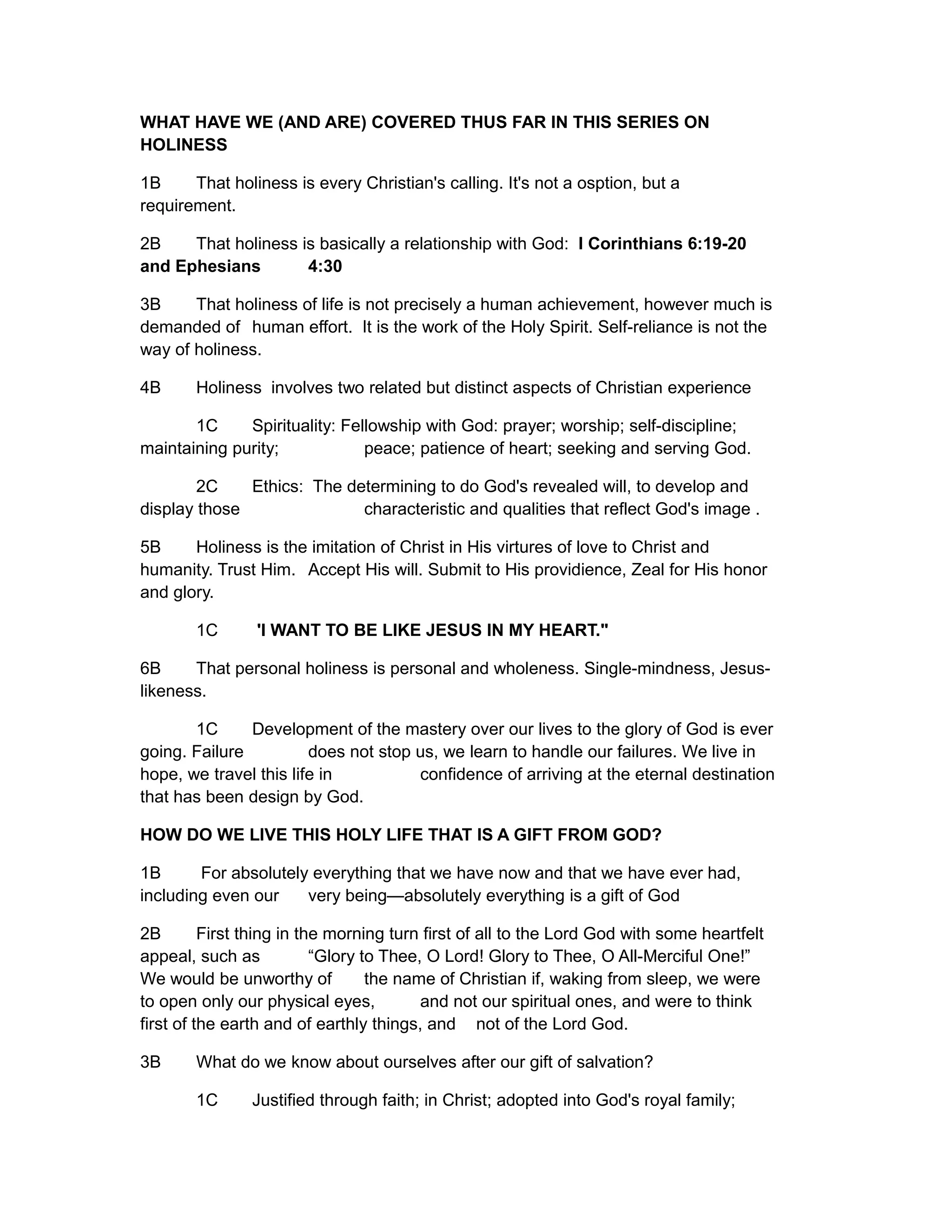 First peter 1 14 18 outline | RTF