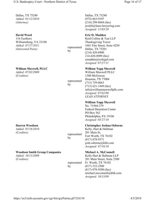 Firstplus financial group bk - parties | PDF