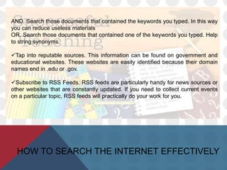 Interactivity: potentiality in choosing how to synthesize information and providing self-assessment.