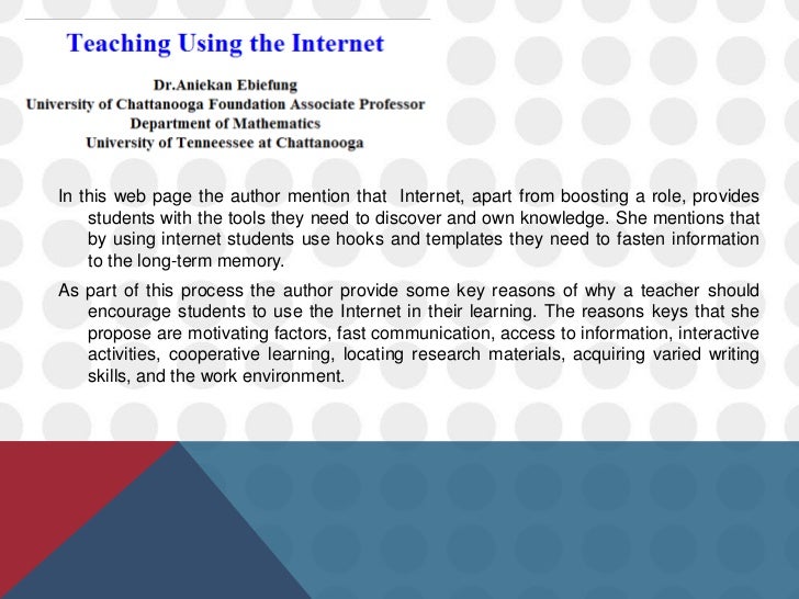 Strategies to use internet correctly Slide 10