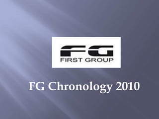 FG Chronology 2010  