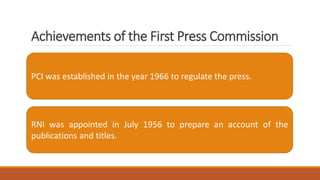 First Press Commission of India.pptx