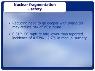 Srugery Magic Femtosecond Laser Cataract Surgery – Magic or Myth? | PPT