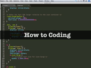 How to Coding
 