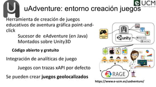Game Development Platform: uAdventure
https://www.e-ucm.es/uadventure/
 
