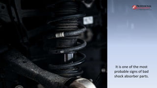First Signs of Worn Out Shock Absorbers in a Volvo PPT