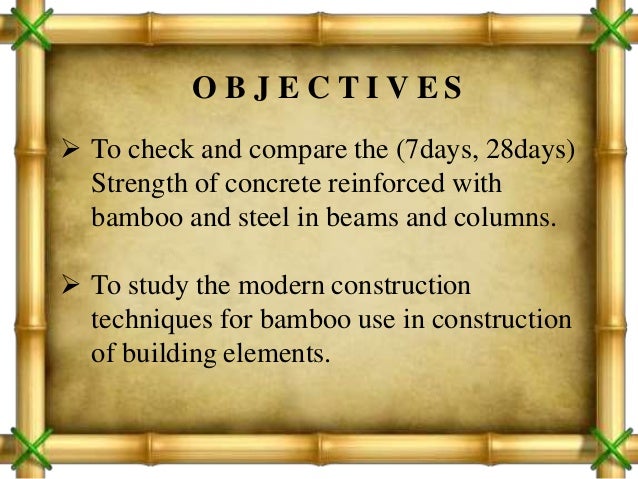 Bamboo Use As A Building Material
