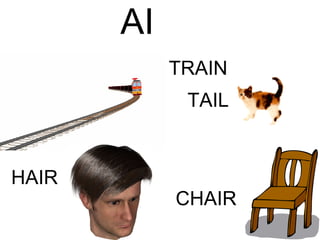 AI TAIL TRAIN   CHAIR  HAIR  