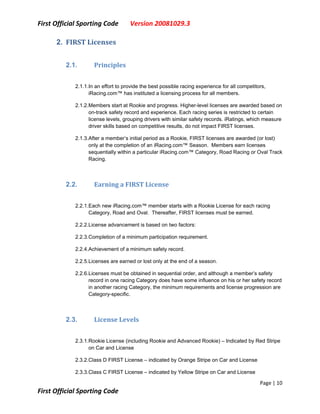 First Sporting Code V20081029.3