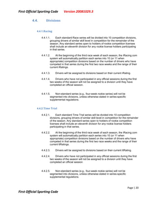 First Sporting Code V20081029.3